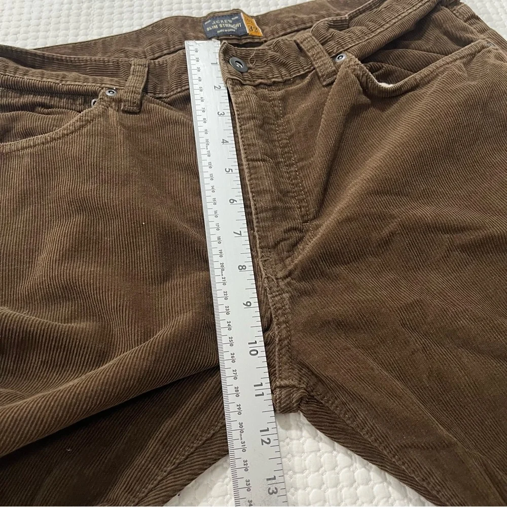 J. Crew Men's Corduroy Pants in Deep Brown